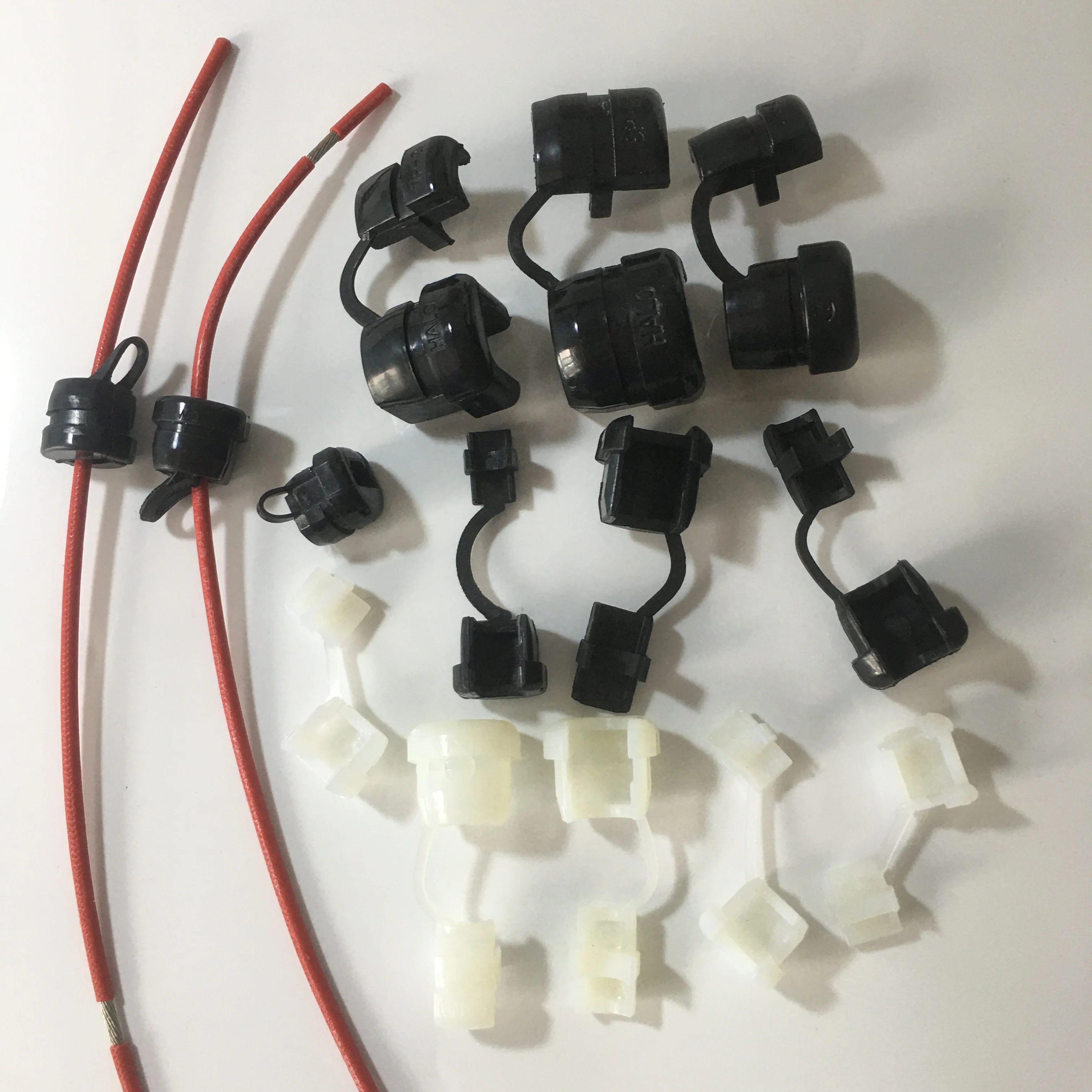 high quality engineering PP material black small insulation electrical strain relief bushings