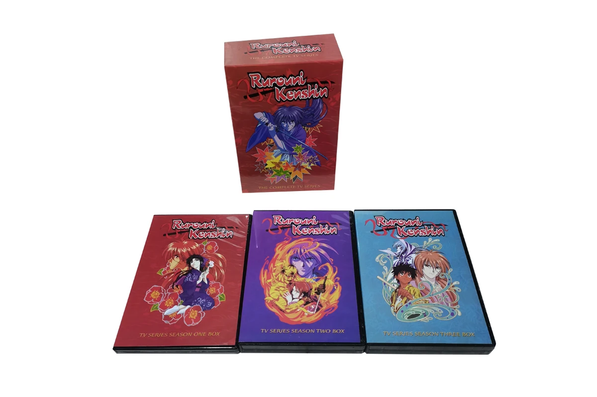 Rurouni Kenshin 22DVD disc Japanese Anime Cartoon DVD Box Sets present collection wholesale/ retail factory supply free shipping
