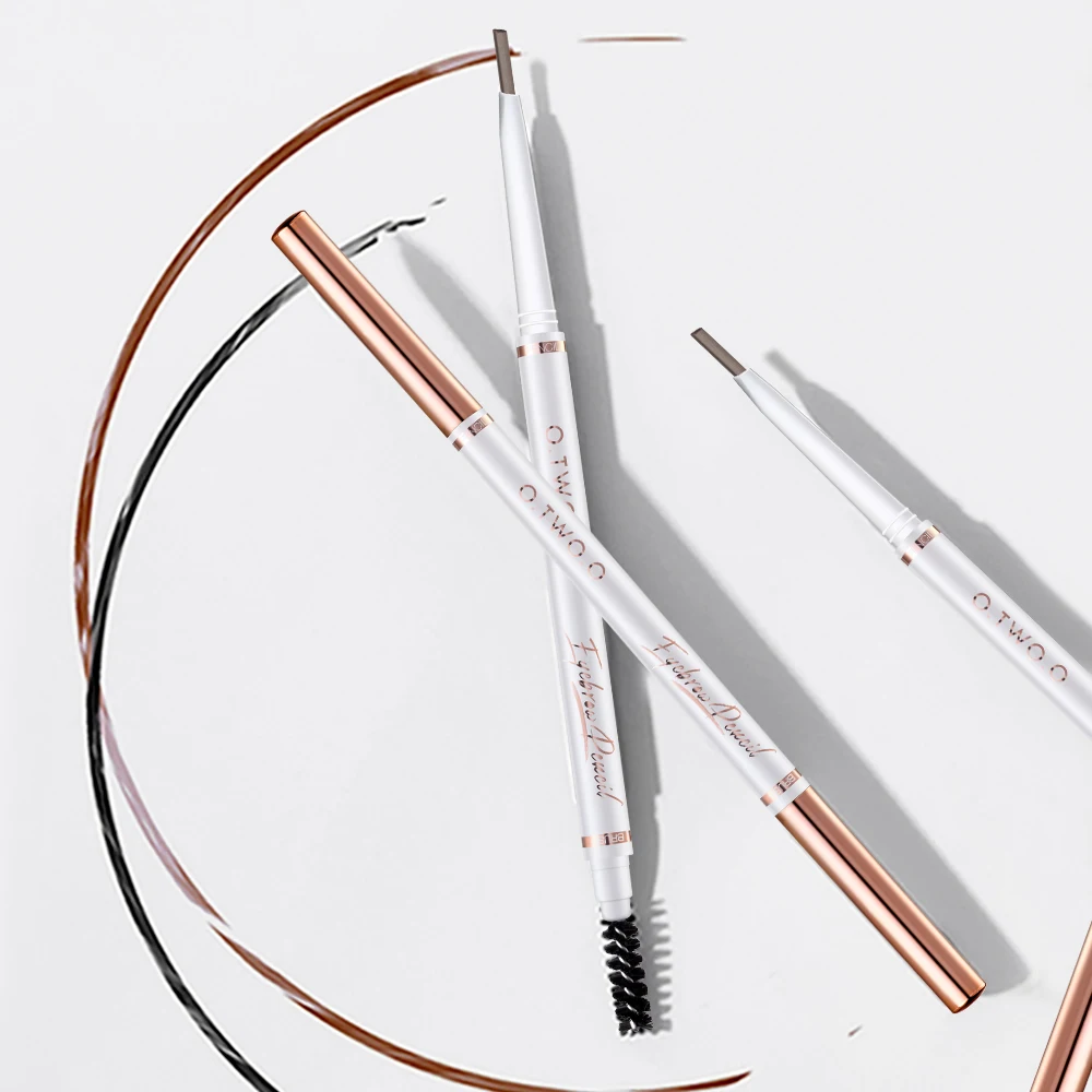 Тонкий треугольный карандаш для бровей O.TW O.O, Водостойкий карандаш для бровей, веганский карандаш для бровей