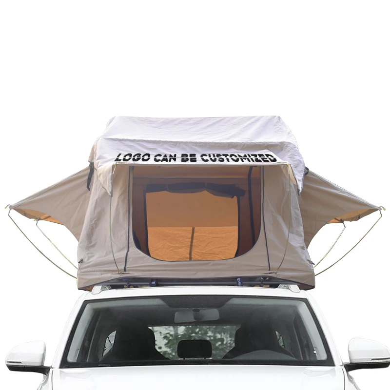 Matmo Outdoor Waterproof 193*310*126 Cm Buy China 2021 Soft 4 Person Car Camping Aluminium Triangle Roof Top Tent For Sale