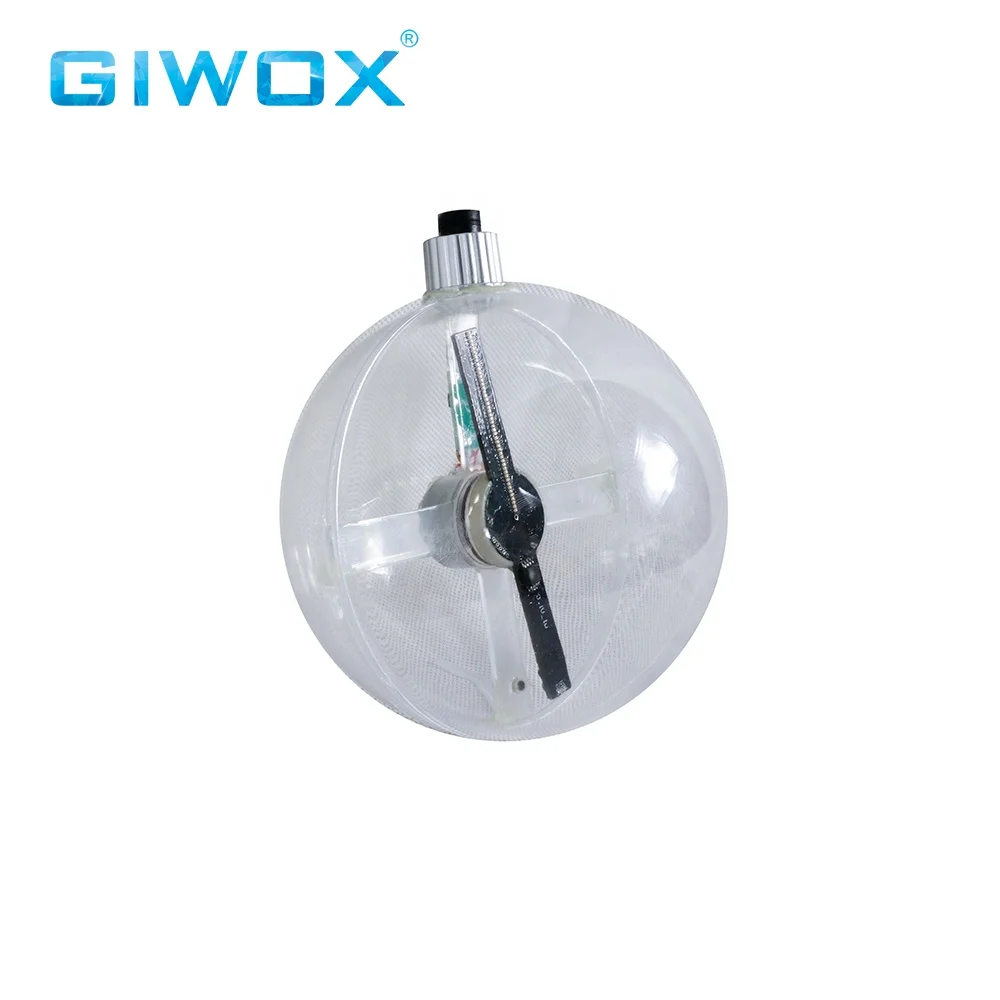 2021 GIWOX 3D Голограмма Рождественская лампа подходит для рождества 3d Голограмма вентилятор маленький специальный подарок