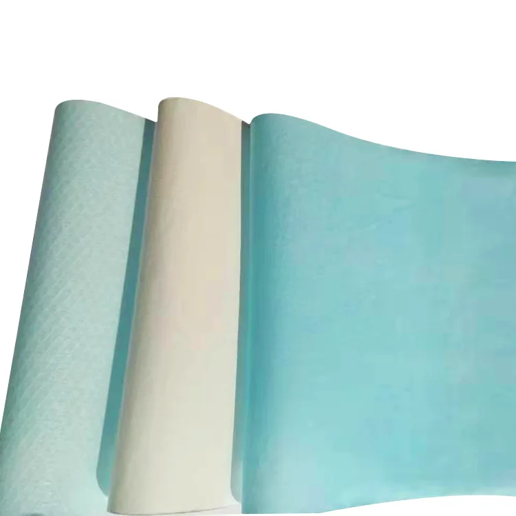 2021factory direct supply PE laminated paper raw material for making disposable toilet mat