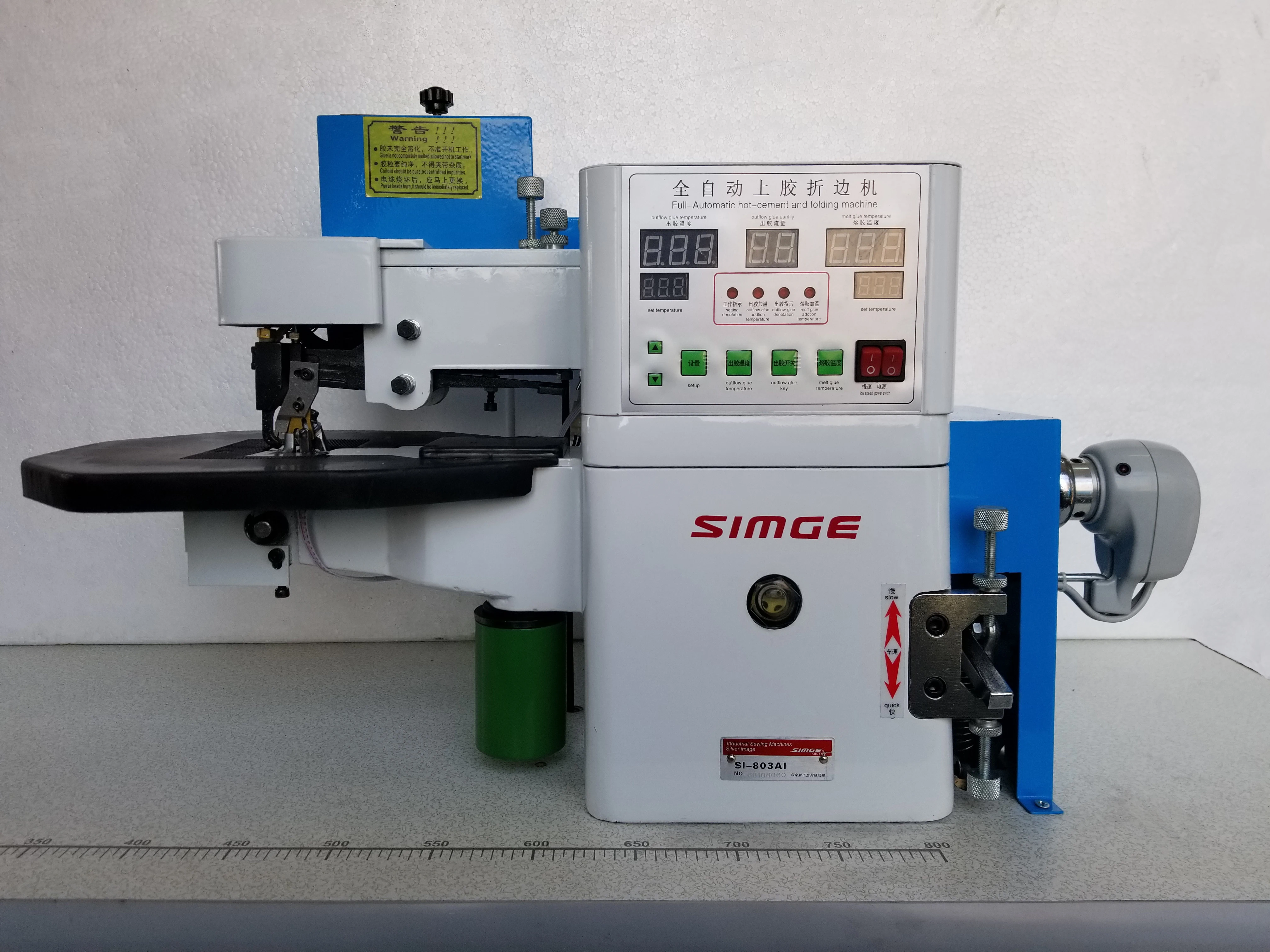 
SI-803A1 Automatic gluing and folding machines 