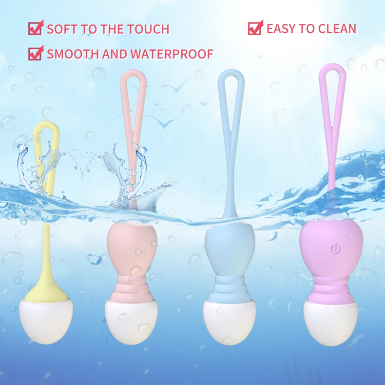 Cupidlover Женская реабилитация многоцветный умный силиконовый шарик Кегеля набор вагинальный пульт дистанционного управления