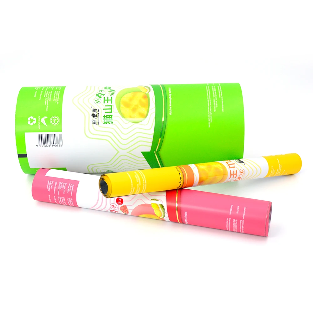 Free Sample Laminated Material Rollstock Custom Printed Plastic Packaging Film Roll Mylar Sachet Food Foil Plastic Film Roll