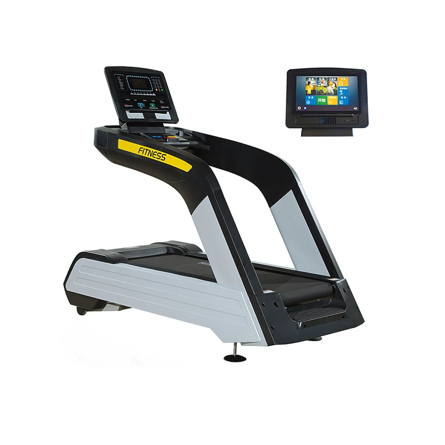 Gym Exercise Walking Running Machine Sport Foldable Treadmill China for Home Max Black  Fitness Heart Auto Wireless Unisex