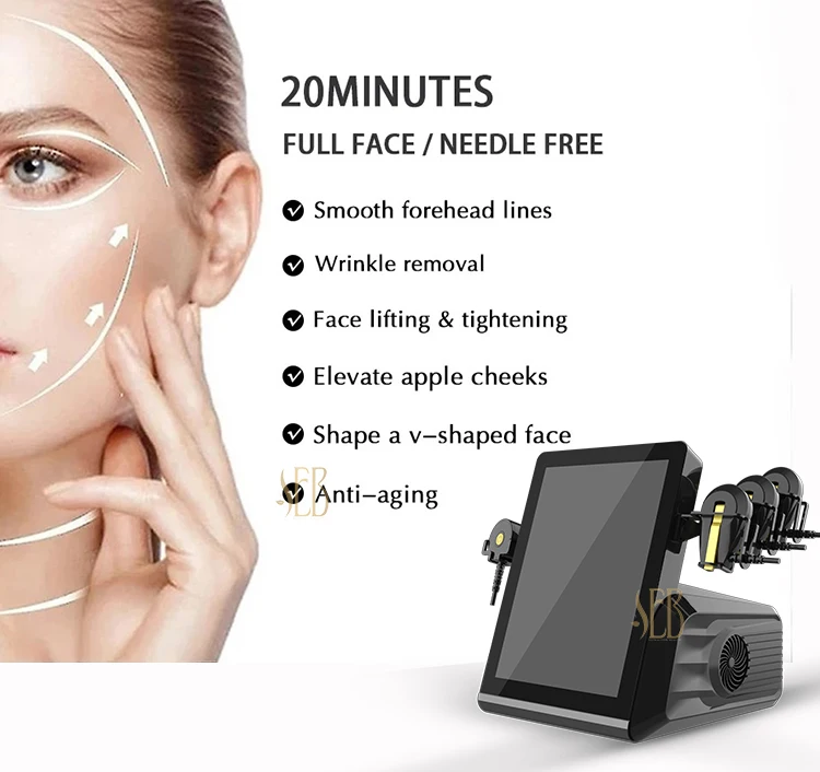 Most effective face machine neck lifting beauty device skin lifting rf face neck lifting massager neck facial lifting machine