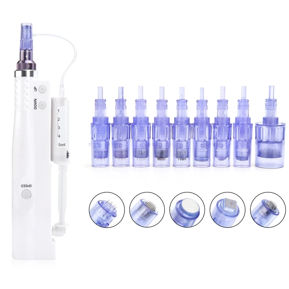 Microneedling Derma Pen Professional Electric Wireless Adjustable Micro Needle Pen Dermapen