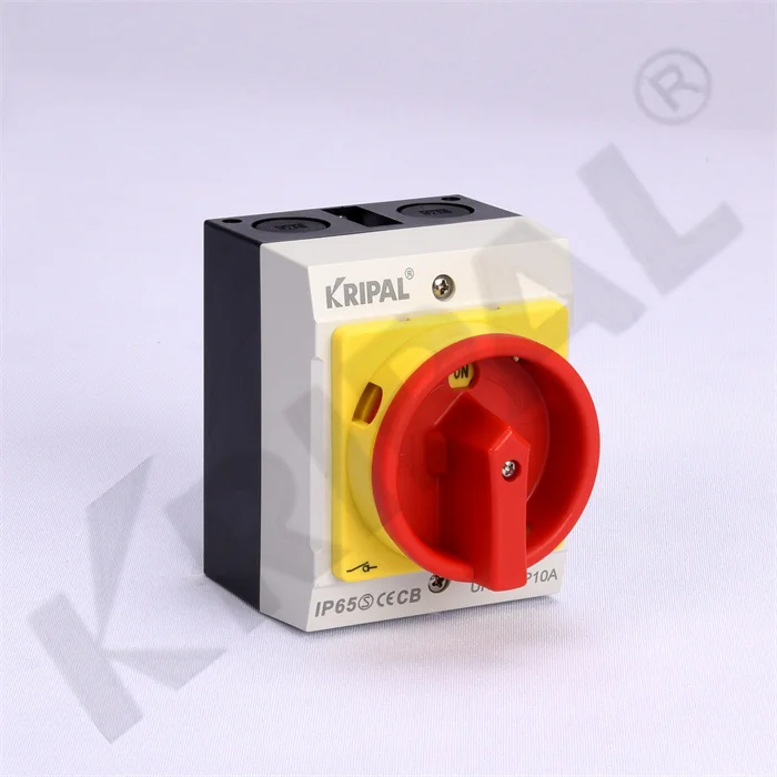 IEC standard 20A IP65 single phase Power Isolator Switch Safety