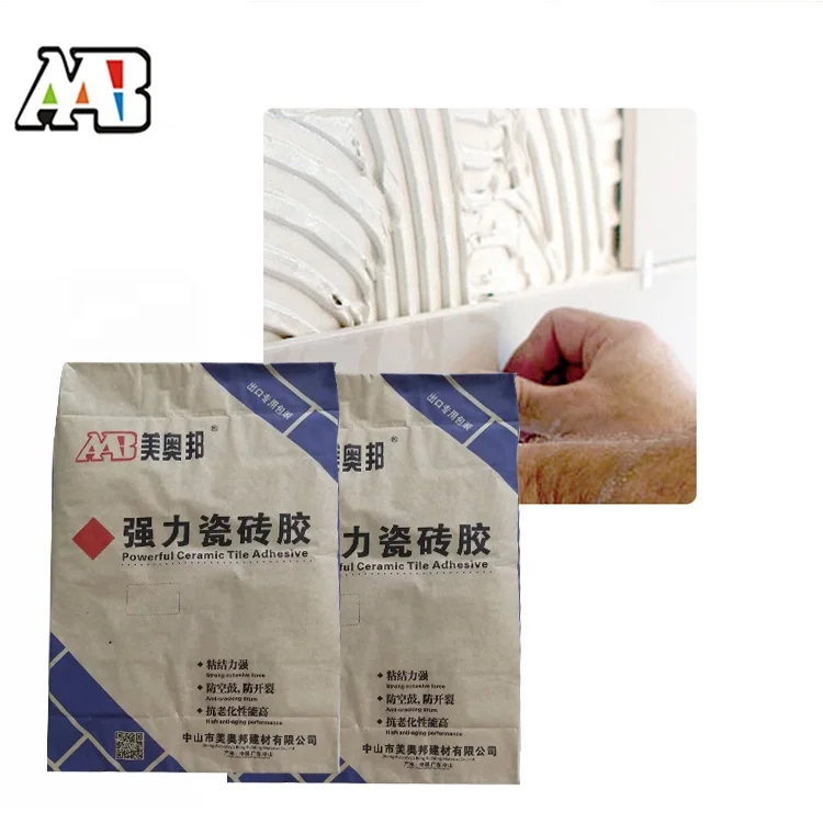 
Bathroom Kitchen High Strength White Cement Base Tile Adhesive Supplier 