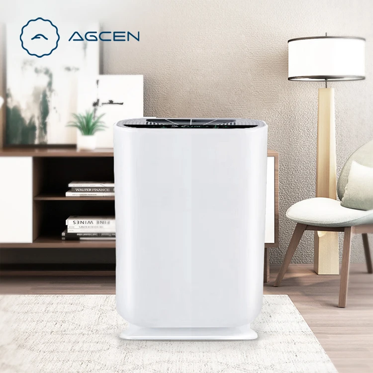 
Agcen 2019 Hot sale Hotel Room use air freshener True Hepa activated carbon filter Home Air Purifier with CE 
