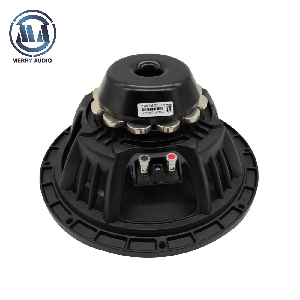 High-quality professional stage MA aluminum frame particle neodymium magnet 12 inch subwoofer
