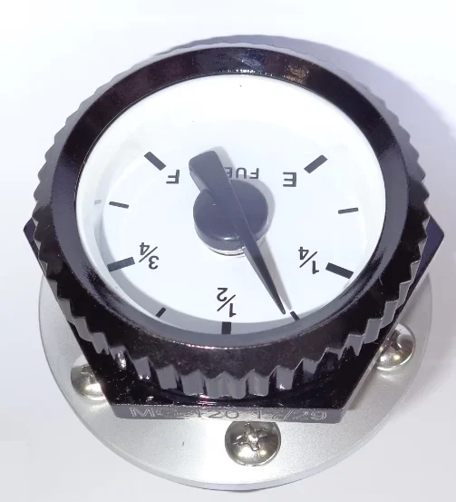 RV silent generator set bottom tank mechanical fuel gauge, metal aluminum alloy oil float oil gauge