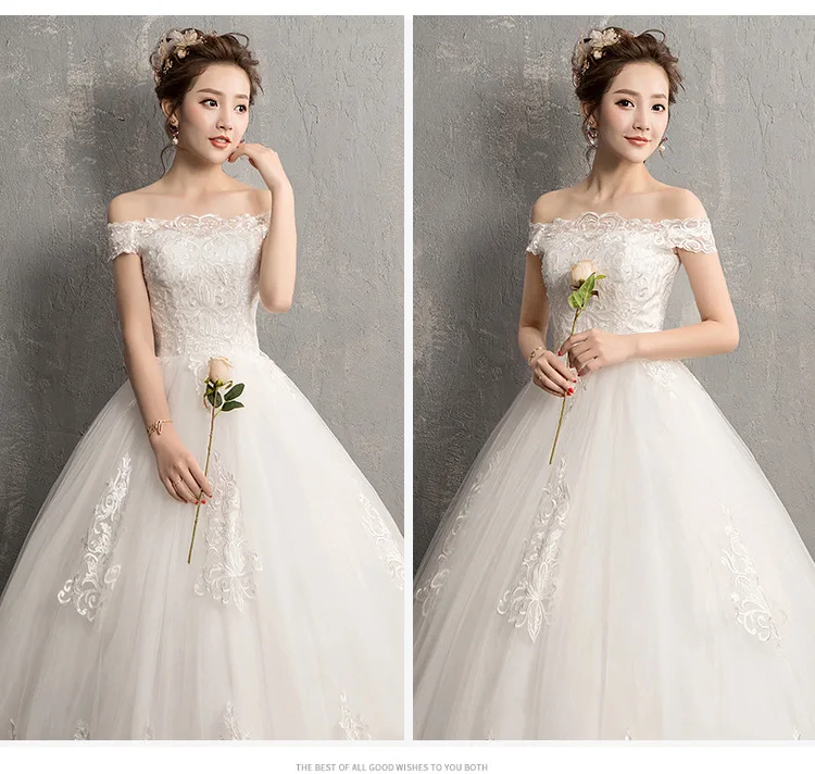 Hot Appliques A Line Bridal Gowns Corset Backless Arabic Dubai Vestidos de novia Vintage wedding dresses