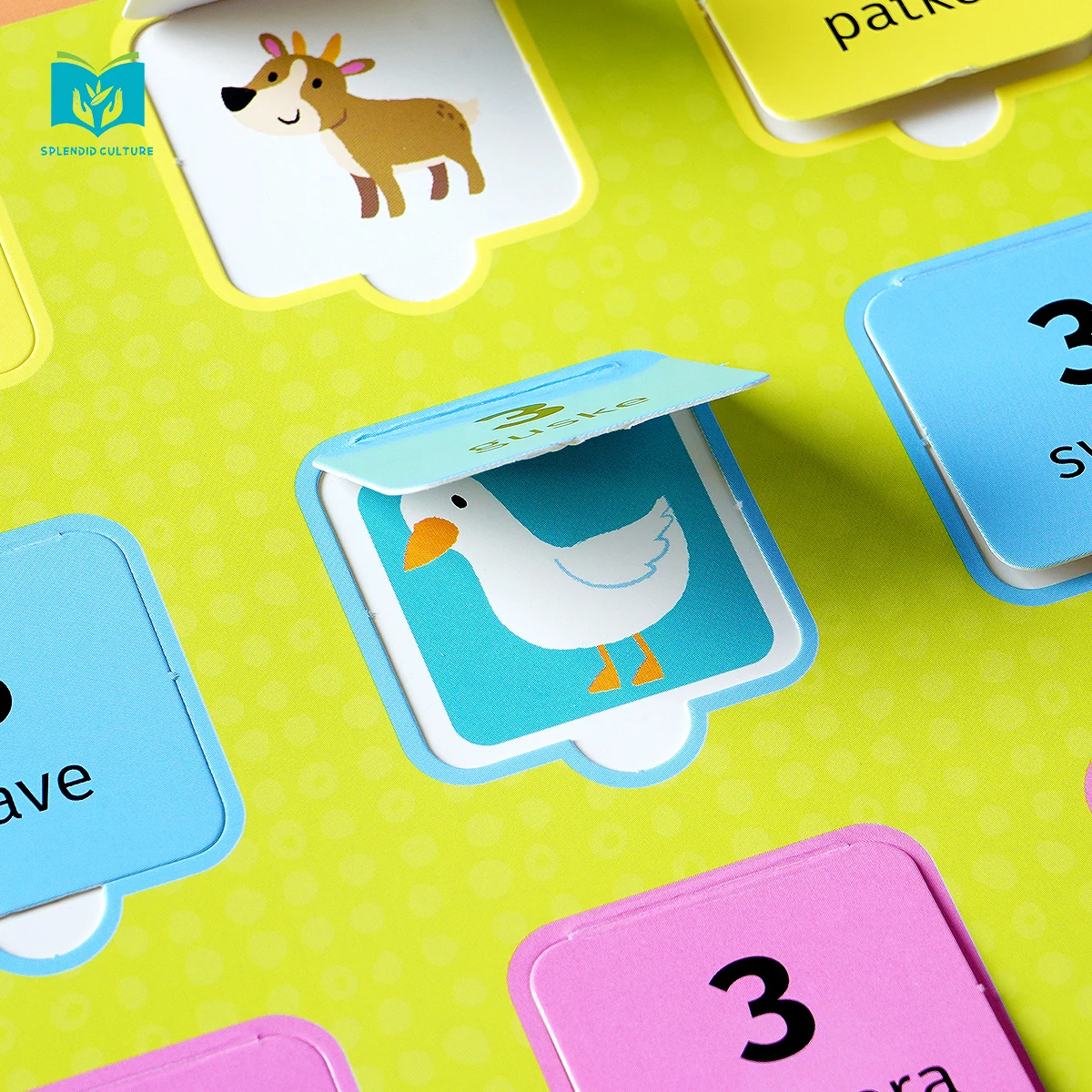 Eco-friendly custom  montessori toys Baby Kids flap book Children Board Books OEM Book Printing Service