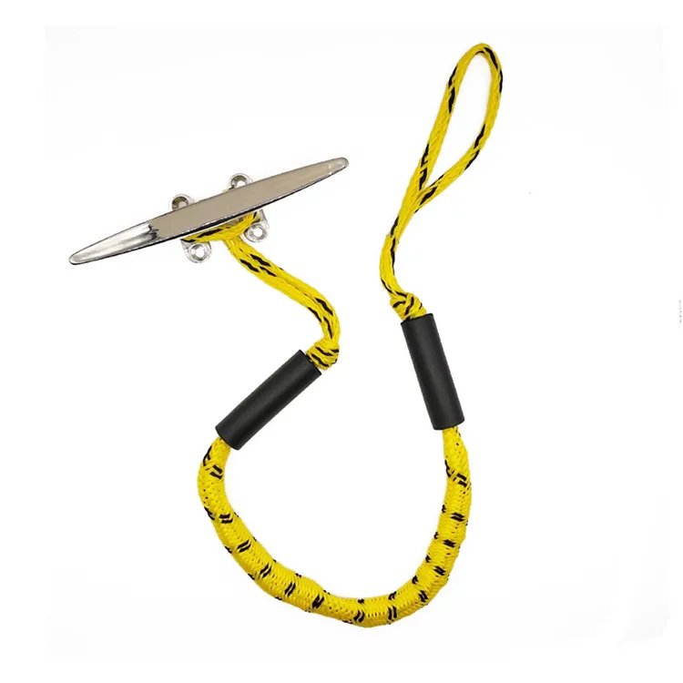 Bestselling Product! Mooring Rope Bungee Dock Lines with Foam Float Clip for Rubber or Kayaks Boats