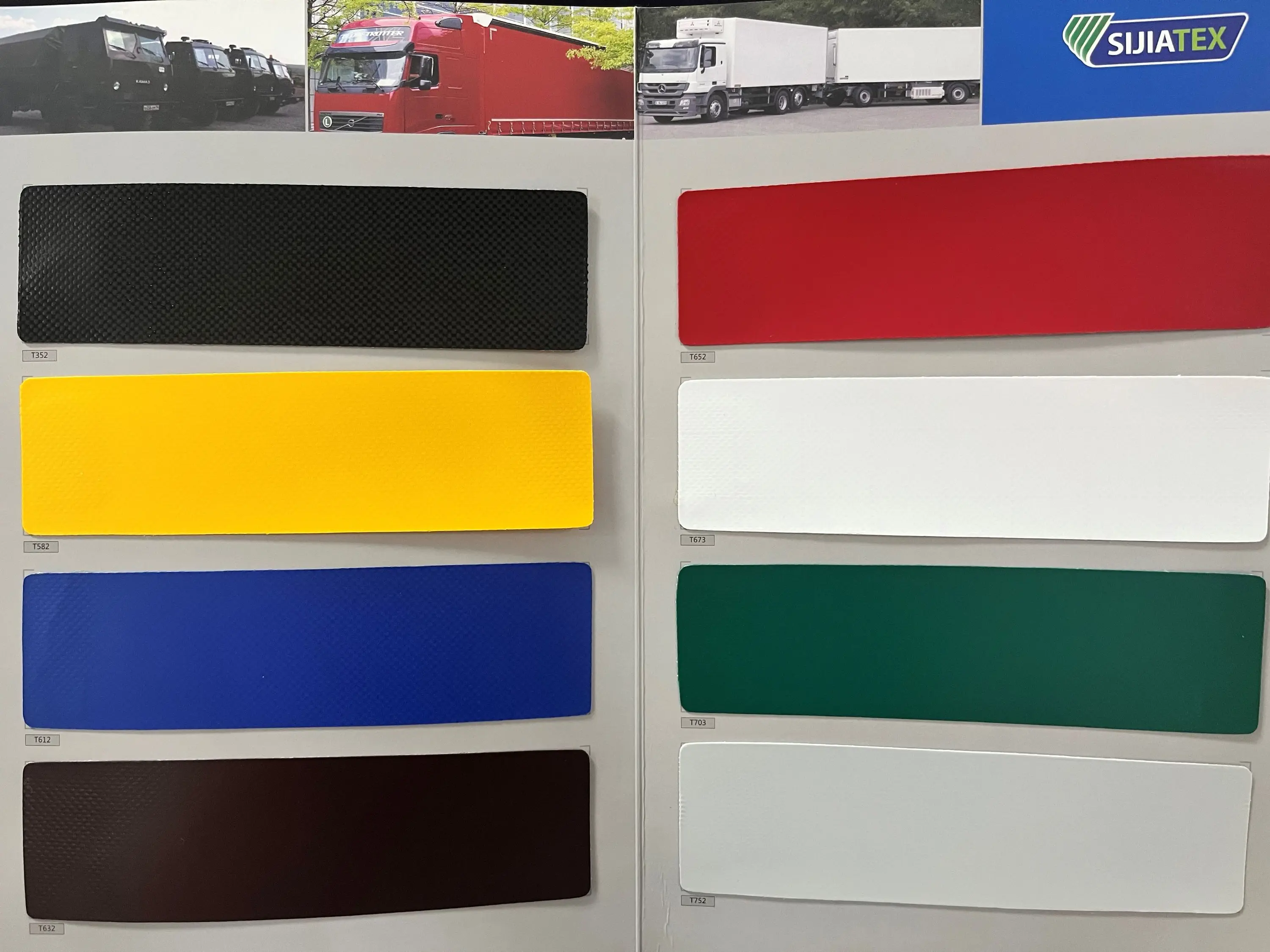 Sijia Polyester Airtights Material Fabric with Solvent Resistant for Tents PVC Waterproof Bags Weft Knitted Fujian Embossed