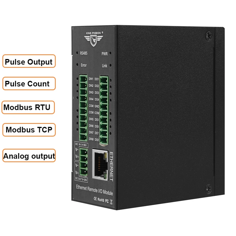 Модуль ввода/вывода TCP Ethernet M160T Modbus