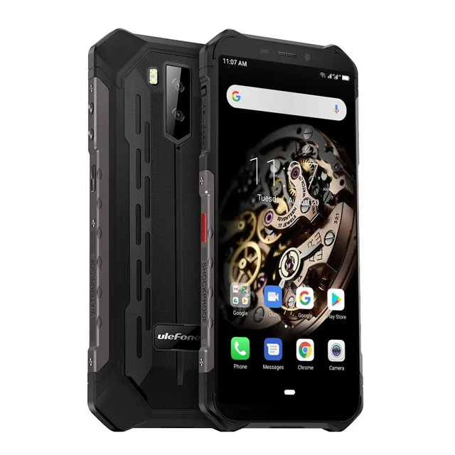 Самый дешевый прочный телефон с глобальной прошивкой 4G Ulefone Armor X5 Восьмиядерный Мобильный Телефон ip68 Android 9 0 3 ГБ 32 NFC LTE мобильный