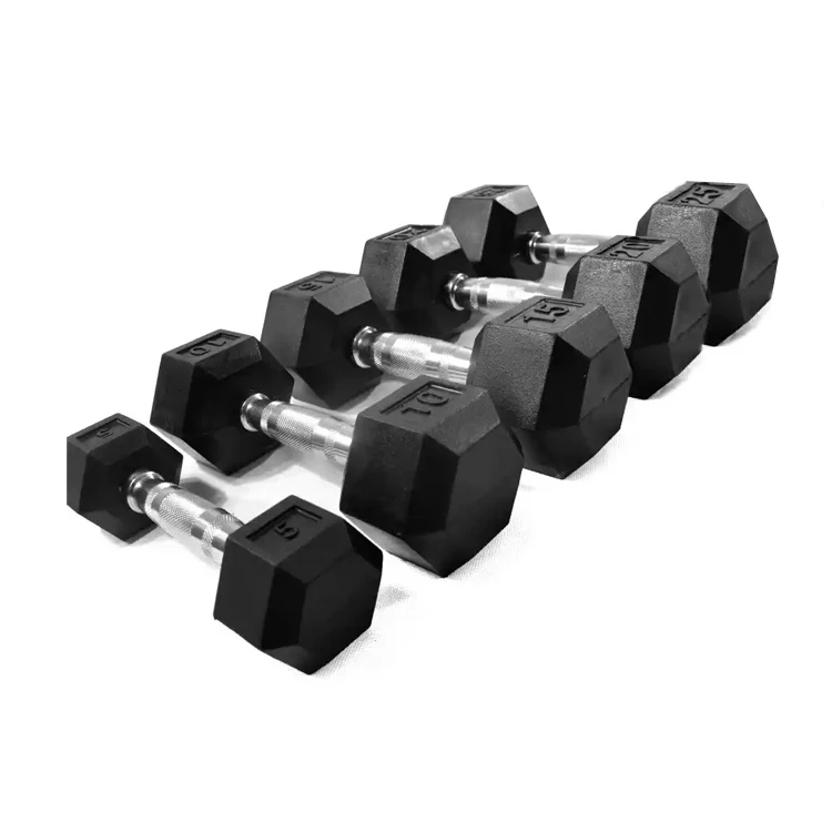 MEET Customized logo from 50pcs Factory Supply Custom Logo Weight Fitness Weightlifting Hex Dumbbells Set Workout Dumbbell