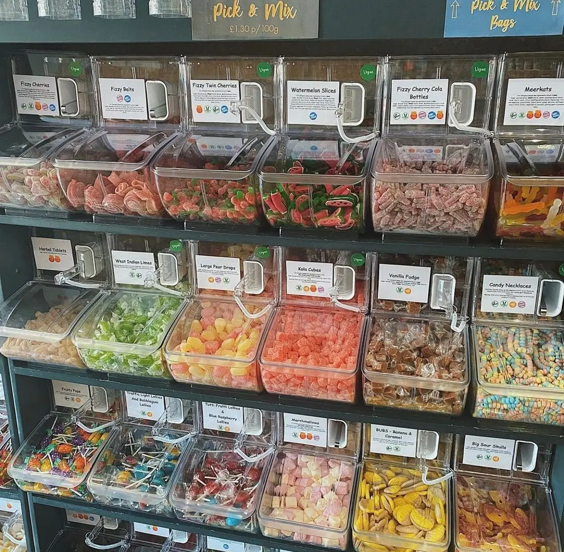 plastic food grade acrylic candy box and  acrylic candy box