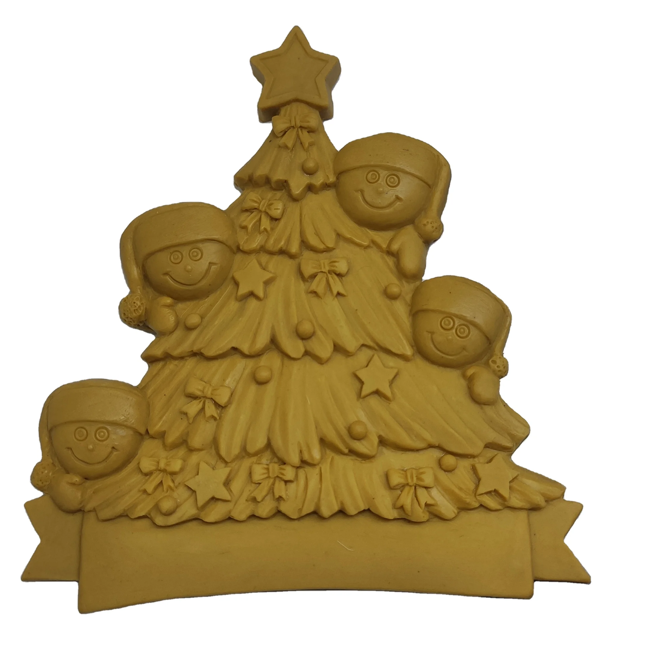 Custom Hand coloring Christmas Decor Resin Crafts Christmas Hanging Ornament Christmas Ornament