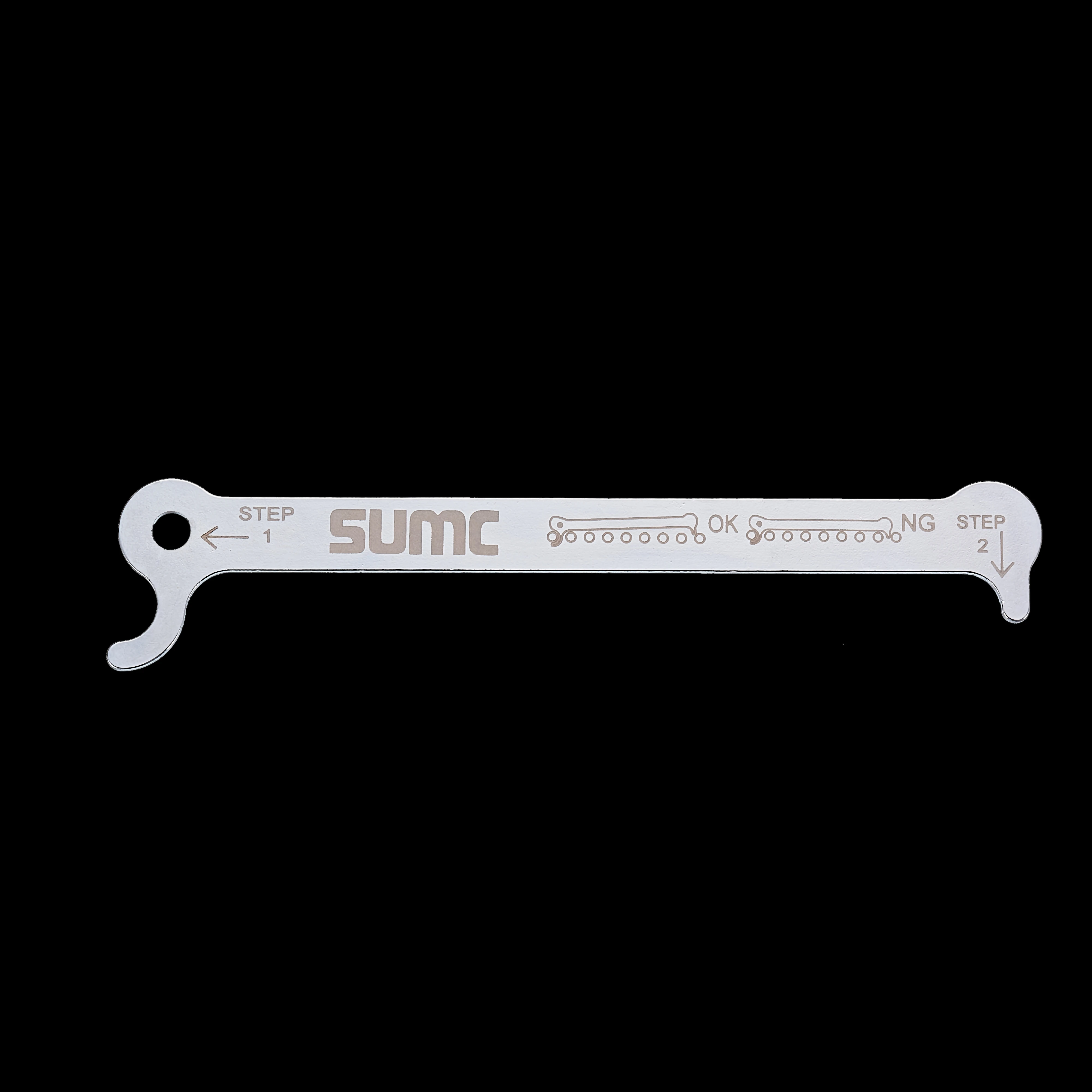 SUMC Portable MTB Bike Bicycle Chain Wear Indicator chain Checker