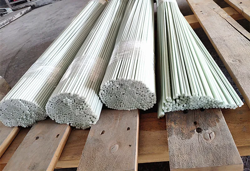 Natural color glass fiber rod 1.6mm 2mm fiberglass solid rod