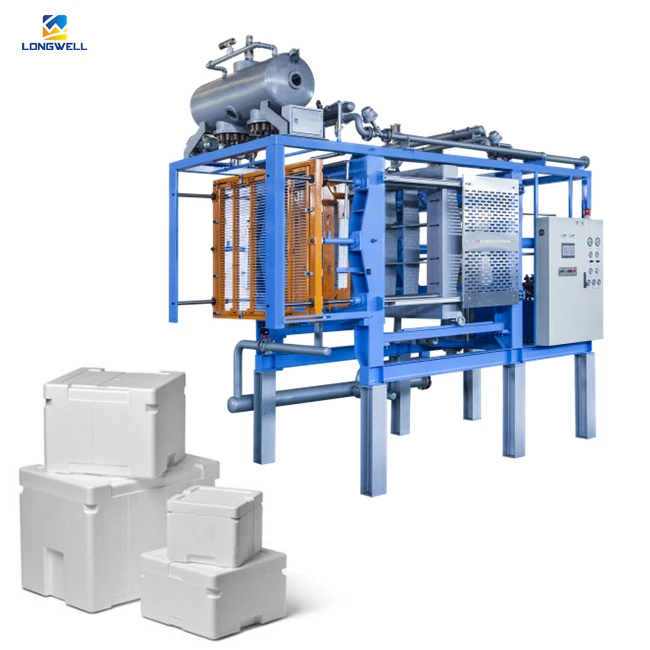 Styrofoam Box Making Machine Automatic Expandable Polystyrene Machine Polystyrene Box Machine with Vacuum System