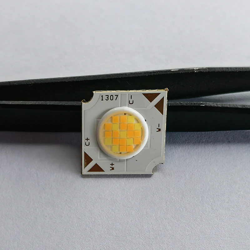 Двойной CCT 2700K + 6000K 2 в 1 на заказ 90Ra 12W двухцветный 1313 COB светодиодный чип