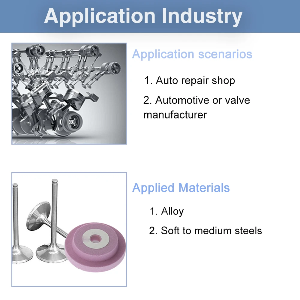 engine valve grinding machine Valve Refacer Wheels cylinder block valve plate grinding machine