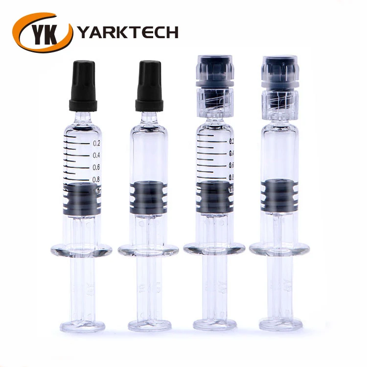  Empty Disposable Luer Lock Syringe 5ML 1ML