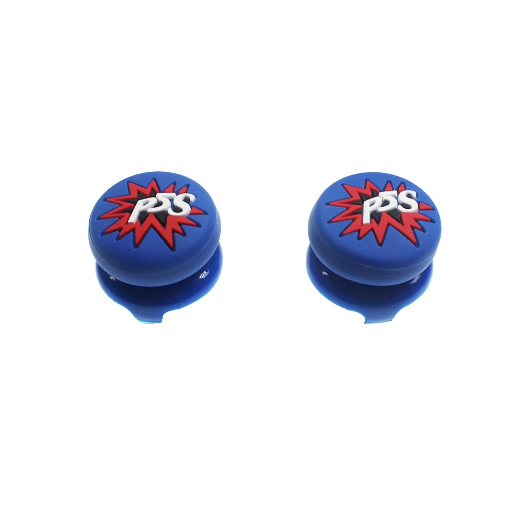 Best Seller Game Accessories 2pcs Silicone Grip Thumbstick Grips V 2.0 For PS4 Joystick Controller For PS5 Wireless Controller