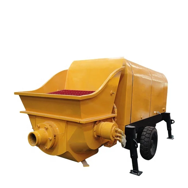 High Quality Fast Speeding Electric Diesel Small Concrete Pump for Sale in philippines Price for Construction Projects