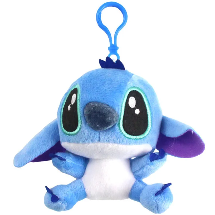 Wholesale Stitch Plush Toy Stitch Action Figure Pendant Sample Available Stitch Baby Key Chain Gift