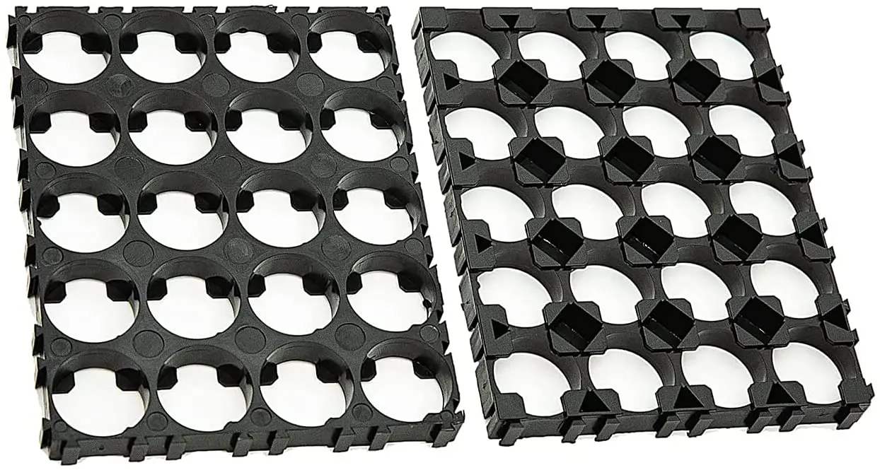 4x5 18650 Держатель для литиевого аккумулятора 20 ячеек самодельный ящик хранения защитная