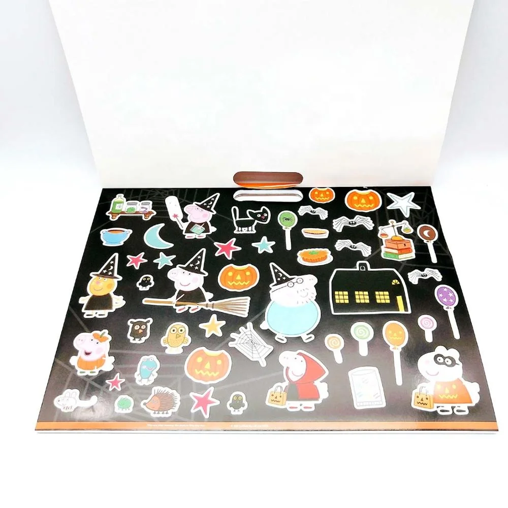 
Custom Fantastic children painting doodling drawing book with color pencil 