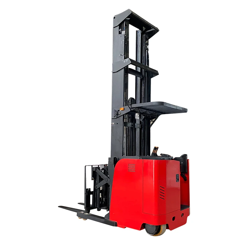 Younglift Battery Electric Reach Trucks With A Wide Field Of Vision 1.6t 2.0t High Performance Easy Maintenance