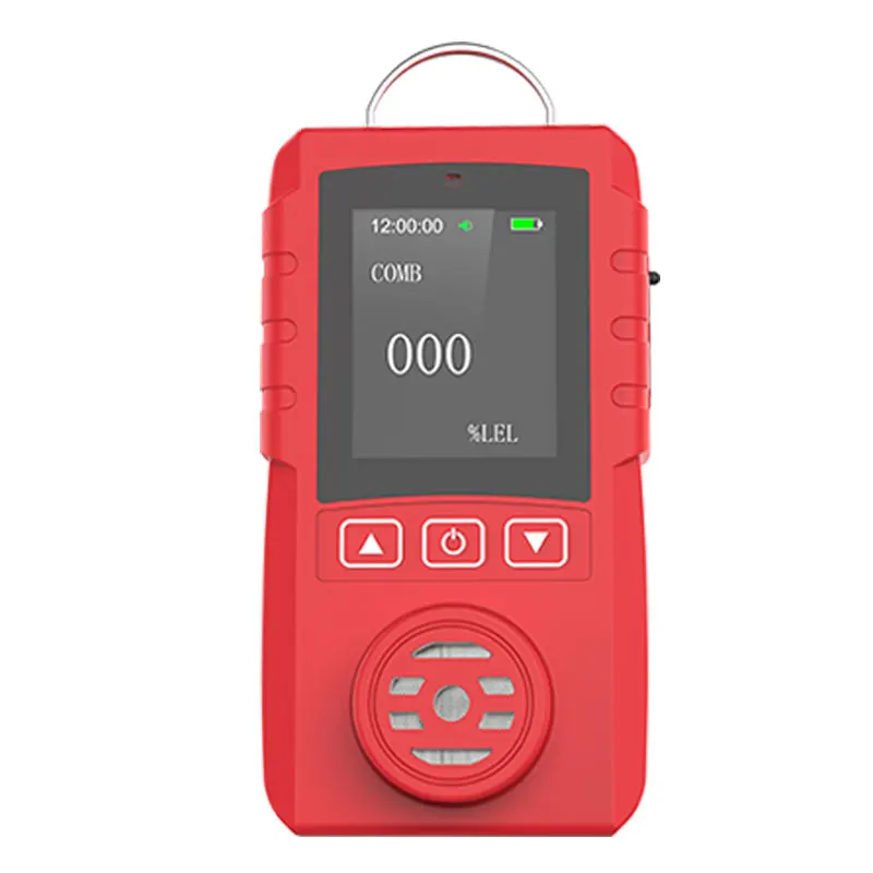 DR650 Portable Gas Detector Single Toxic Combustible Sensitive Meter O2 CO H2S VOC CO2 EX certified Industrial Use LCD Screen