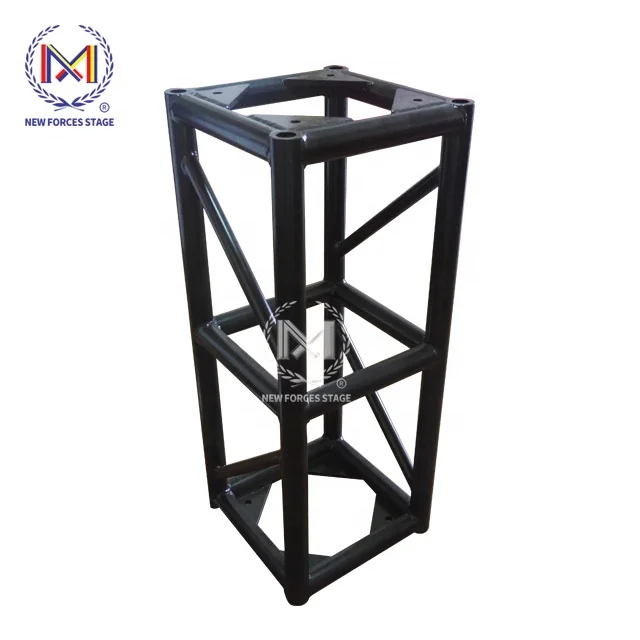 Алюминиевая ферма, круглая черная Ферма для сцены, для диджейской будки, концерта/мероприятия