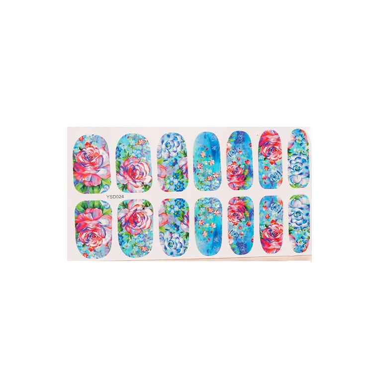 New style nail art  self-adhesive nail polish nail strips