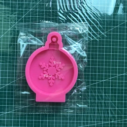 Рождественское украшение, Модернизированная блестящая силиконовая форма для рождественских украшений