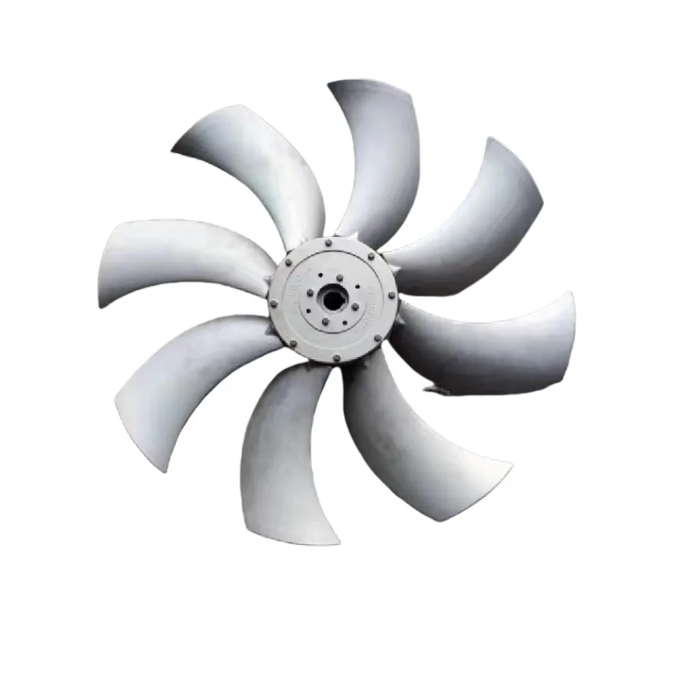 8 10 12 14 16 blade adjustable axial flow fan aluminum impeller blade