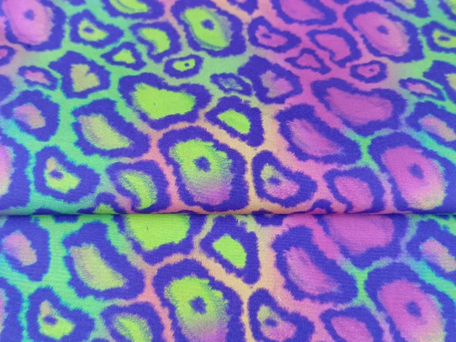 MIZUDA Fast Delivery Print Leopard Woven Plain Fabric Cotton Nylon Garment Fabric Custom Free Sample