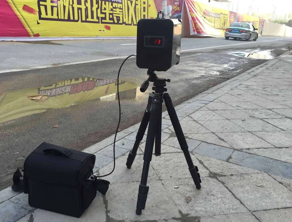 
Mobile HD electronic police camera radar speed detector meter stand alone for overspeed capture 