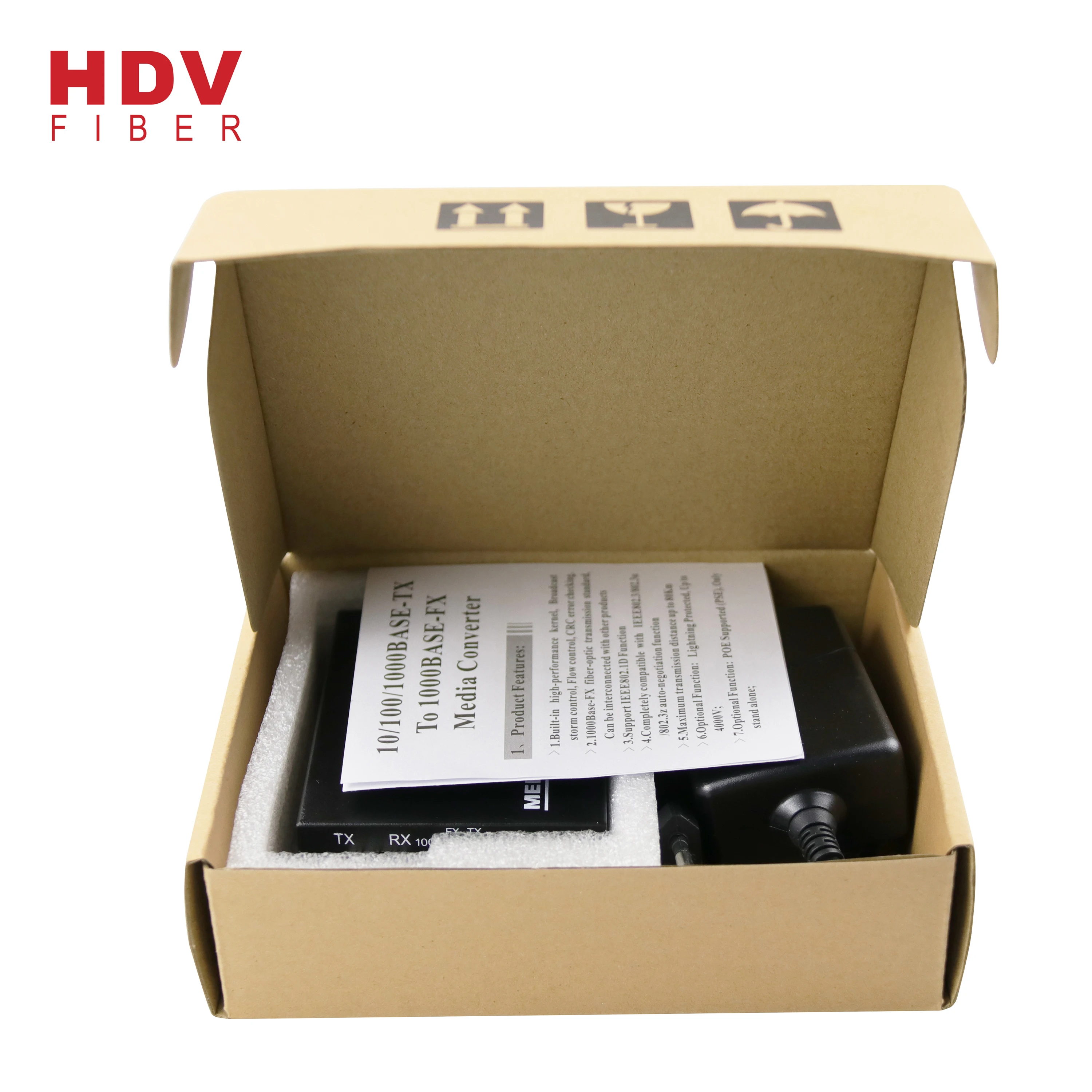 ethernet net link 10/100/1000M Rj45 Fiber Optic Media Converter