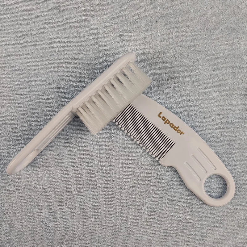 Wholesale white soft hair disinfection treatment baby comb set