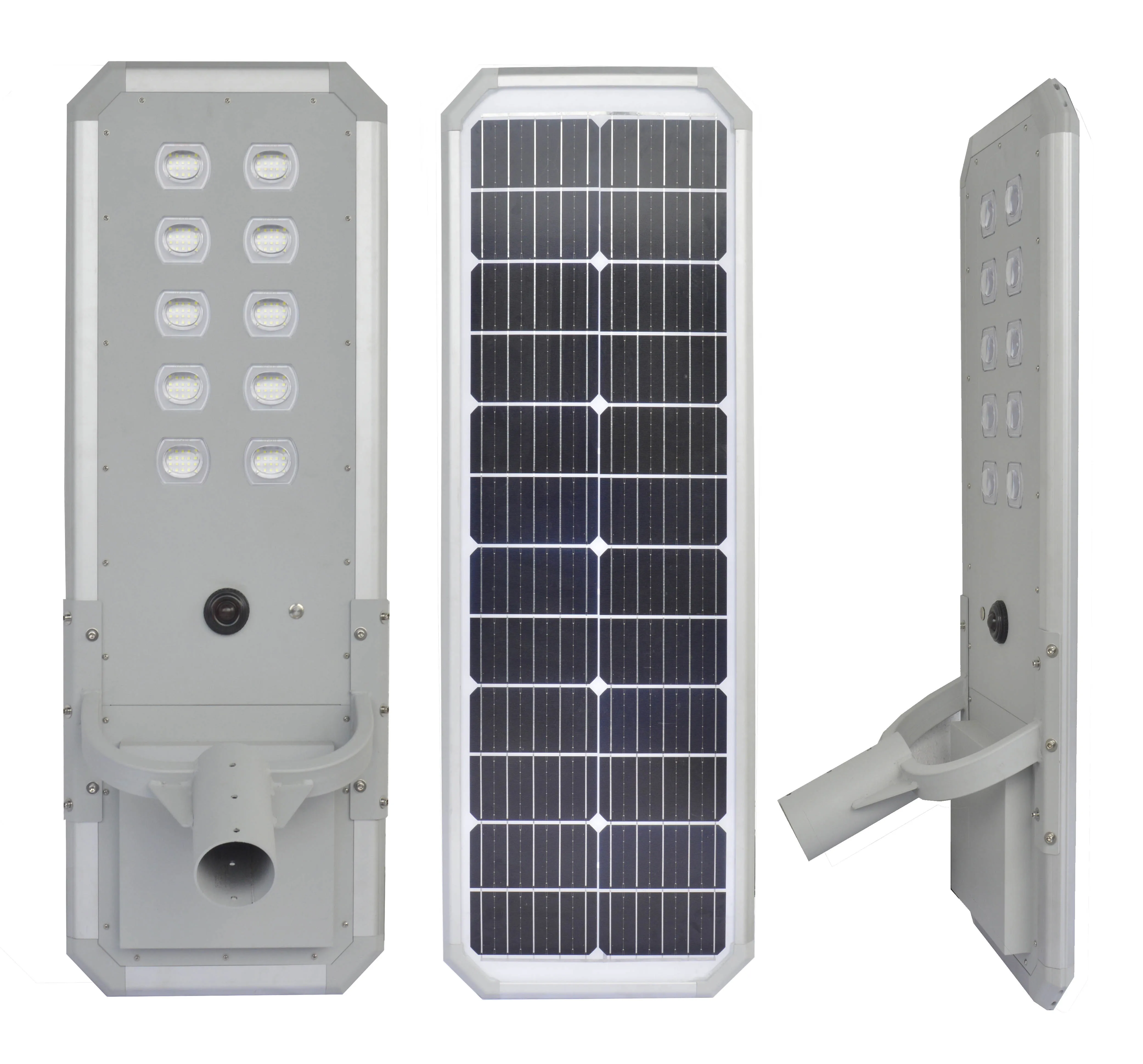 Integrated industrial grade all in one 100w 200w 300w 400w highlight solar led street light outdoor
