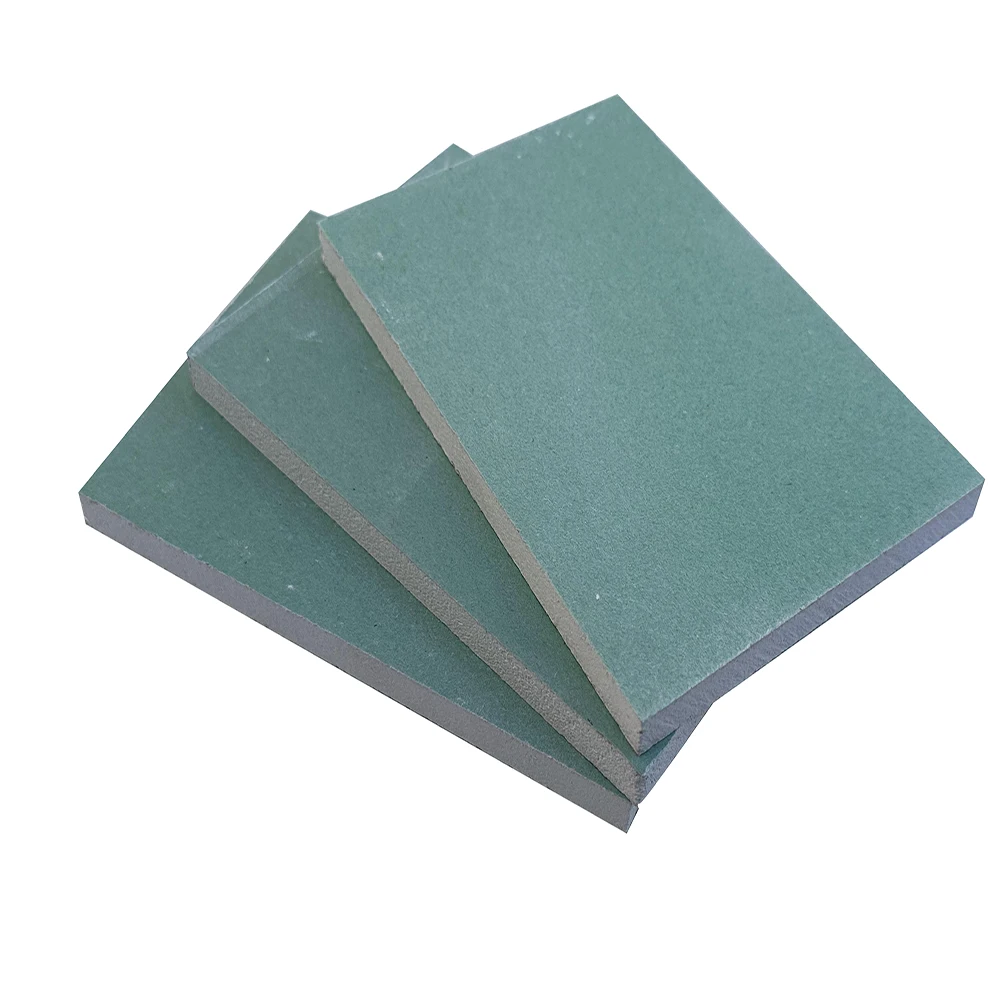 Waterproof gypsum board Partition Solution fireproof 1200*2000mm 9mm 12mm regular paper face moistureproof plasterboard