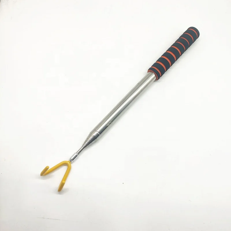 High quality custom stainless steel telescopic tube telescopic pole with hooks telescopic pole for pulling something